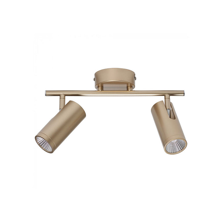 Xanthi 10W LED Twin Spotlight Gold / Warm White - LSLX-B2-GD