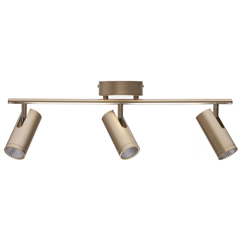 Xanthi 15W LED Triple Spotlight Gold / Warm White - LSLX-B3-GD