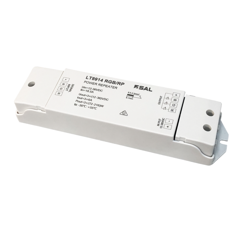 Three Channel Low Voltage LED Signal Repeater - LT8914RGB/RP