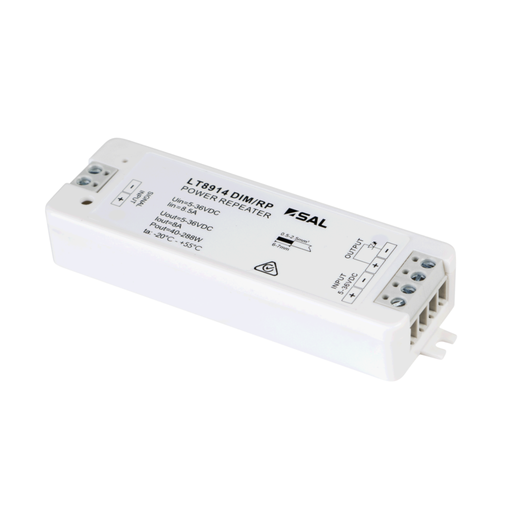 Single Channel Low Voltage LED Signal Repeater - LT8914DIM/RP