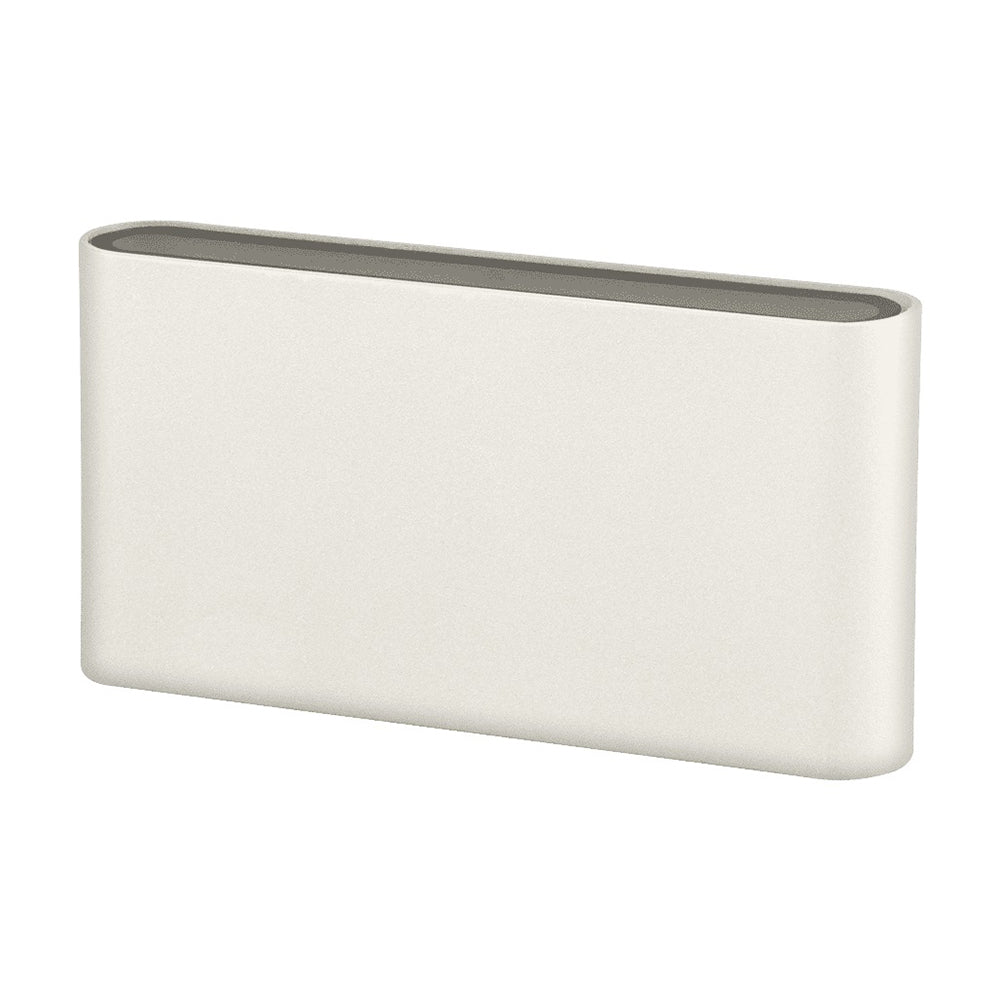 Lynx Medium 240V 10W Up & Down Wall Light White / Tri-Colour - 10566