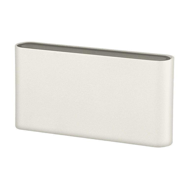Lynx Medium 240V 10W Up & Down Wall Light White / Tri-Colour - 10566