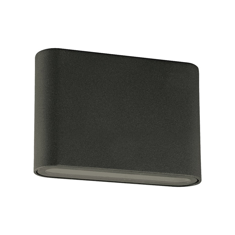 Lynx Small 240V 5W Down Wall Light Black / Tri-Colour - 10550