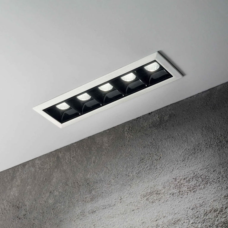 Lika Fi Trim Recessed 12W LED 5 Light Downlight White / Warm White - 206219
