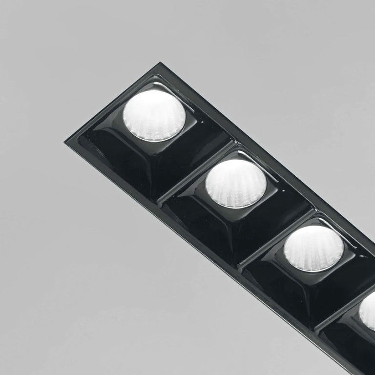 Lika Fi Trimless Recessed 12W LED 5 Light Downlight Black / Warm White - 206226