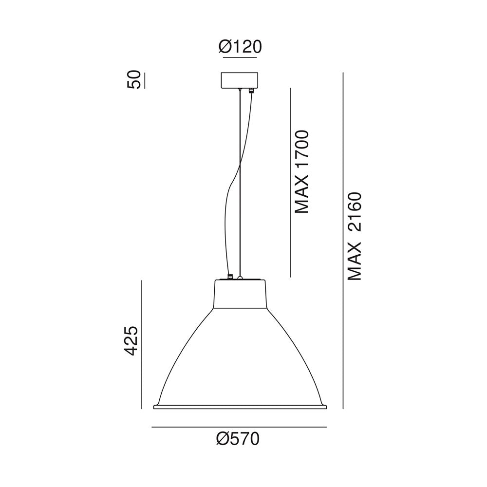 Loft Large Pendant Light - 269.14.FF