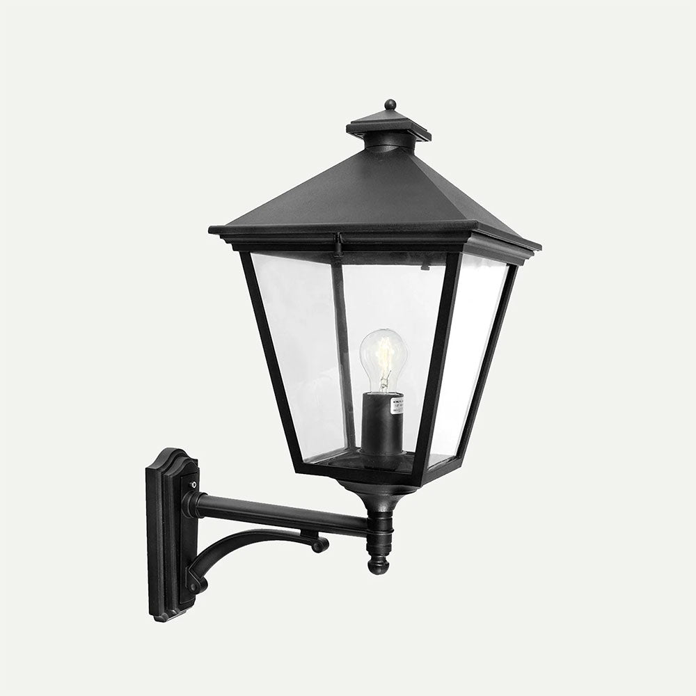 London Arm Large Up Wall Light Black - NLYS.490B