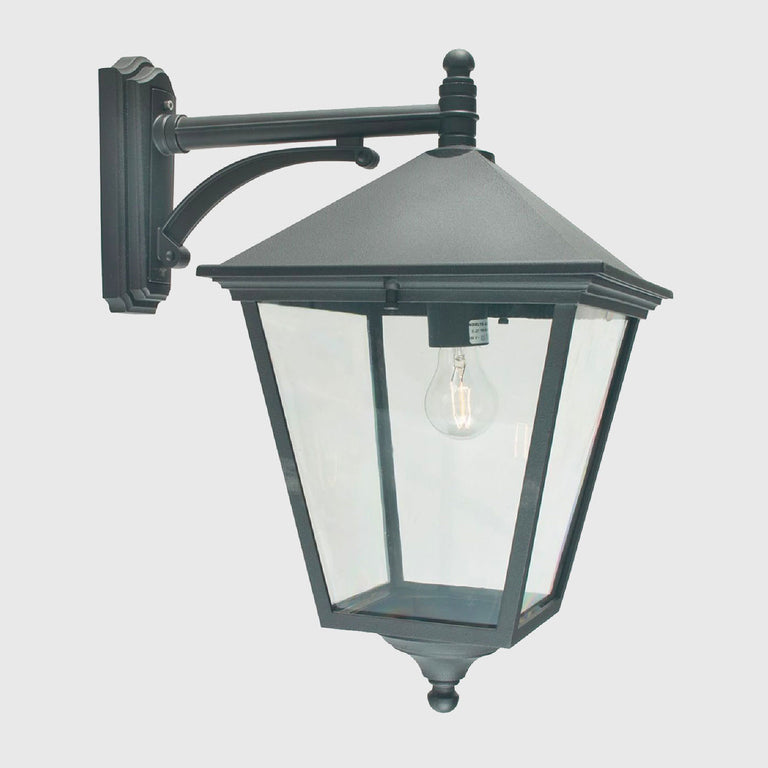 London Arm Large Down Wall Light Black - NLYS.493B