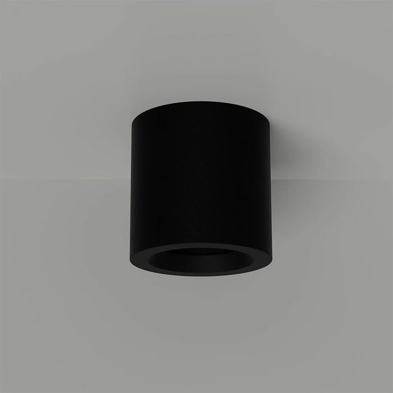 Lumina Surface Mounted 240V GU10 Downlight Textured Black IP65