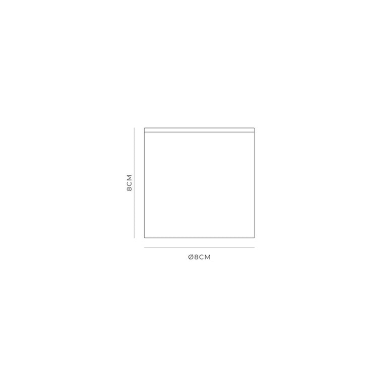 Lumina Surface Mounted 240V GU10 Downlight Textured Black IP65