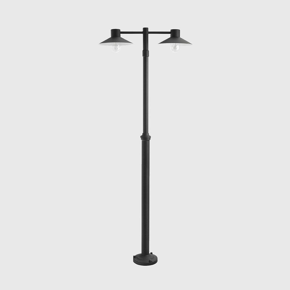 Lund Double Pole Light Black - NLYS.275B