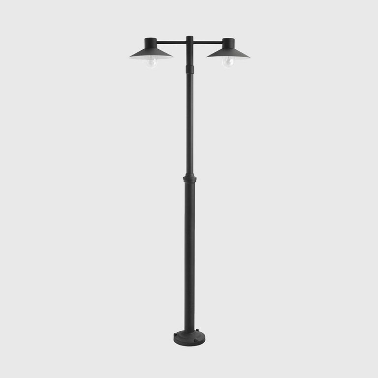 Lund Double Pole Light Black - NLYS.275B