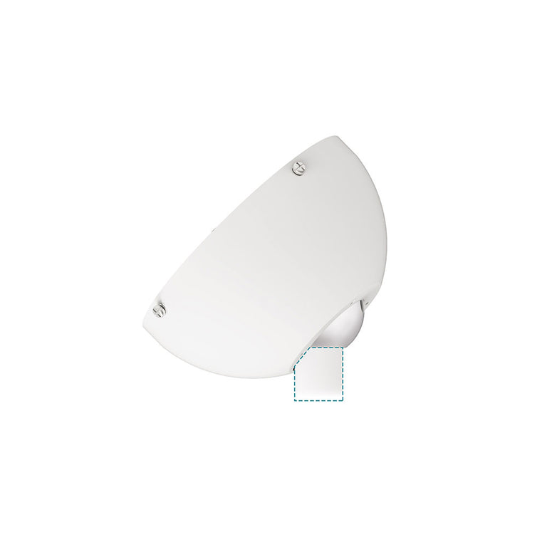 Angle Canopy 45° Suit Ceiling Fan White - MA45KITW