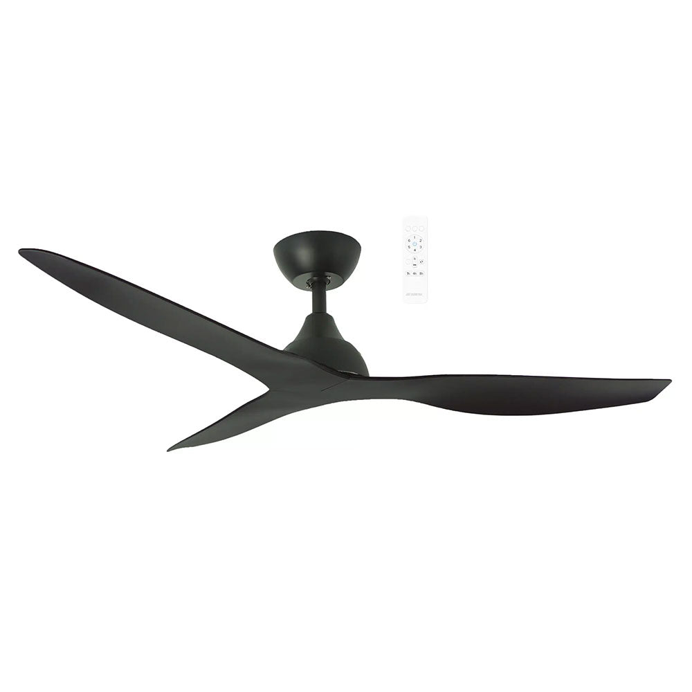 Avoca 52" DC Smart Ceiling Fan With WIFI Remote Control Matt Black - MADC133MMR