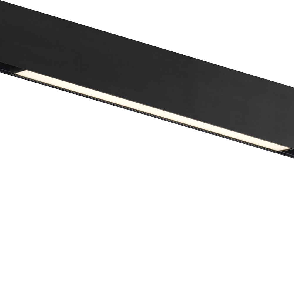 Magnetic 39W LED Dimmable Diffuse Black / Warm White - 956mm