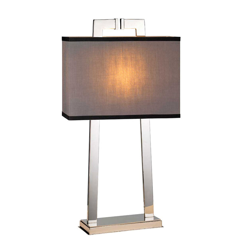 Magro Table Lamp Polished Nickel - MAGRO-TL