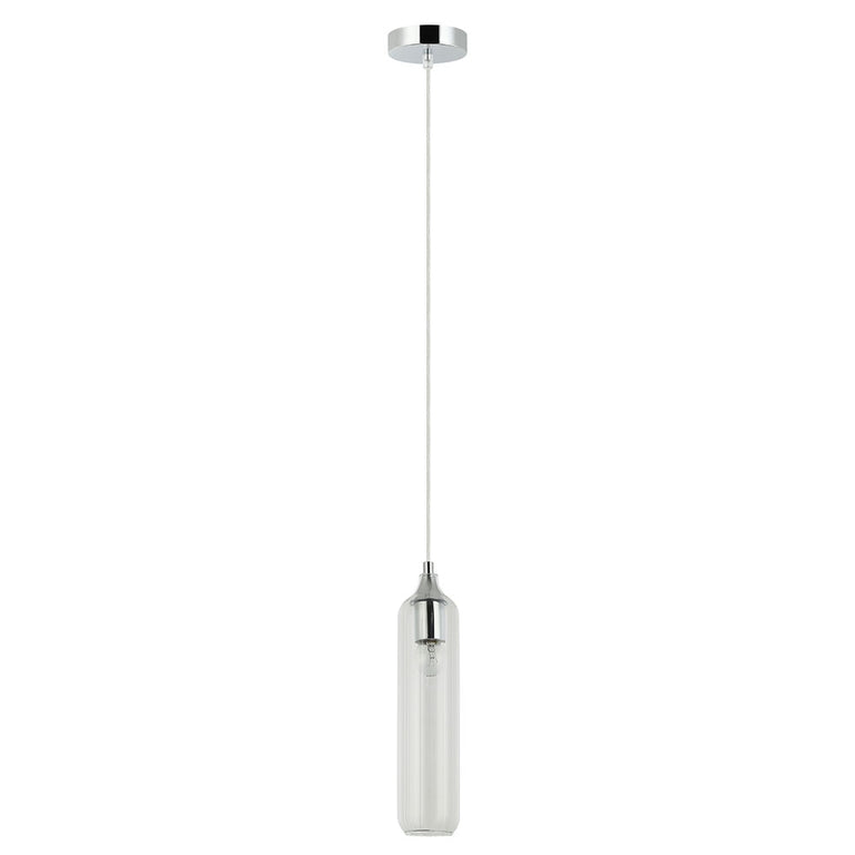 Manga Interior Cylinder Glass Pendant Clear - MANGA5