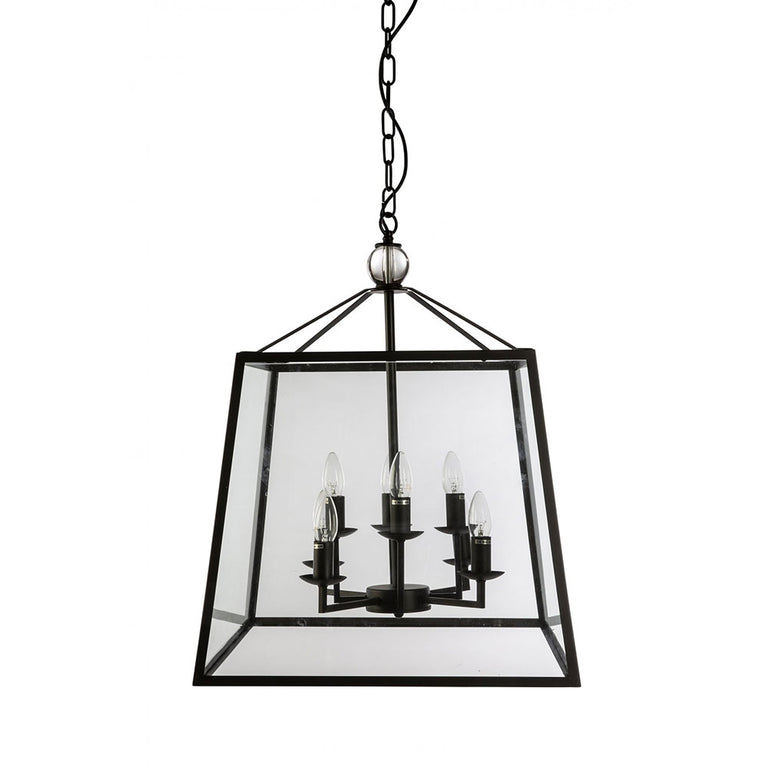 Marka 8 Light Pendant Black / Bronze - MARKA-8P