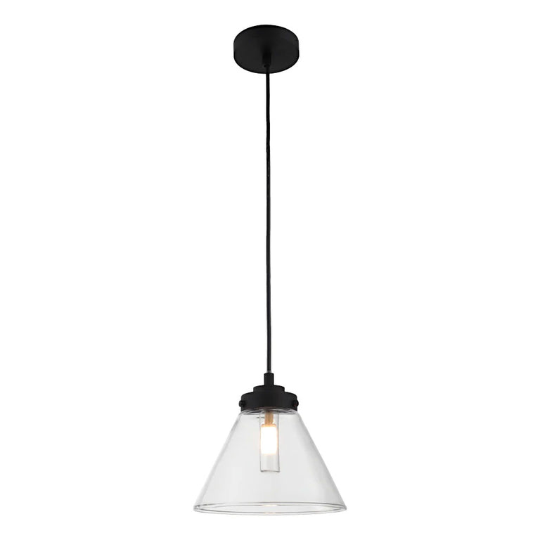 Matisse IP Rated Pendant Black - MATI1PBLK