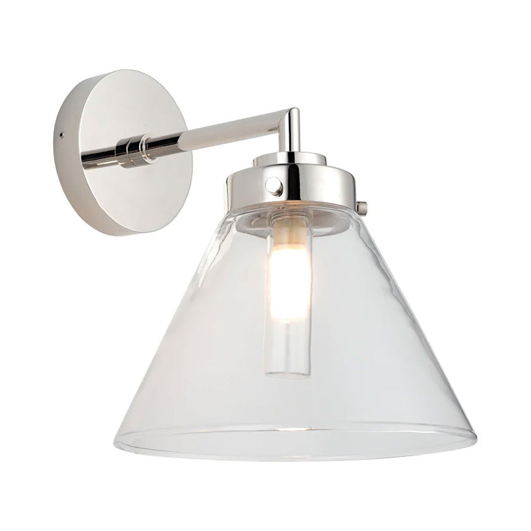 Matisse IP Rated Wall Light Polished Nickel - MATI1WPN