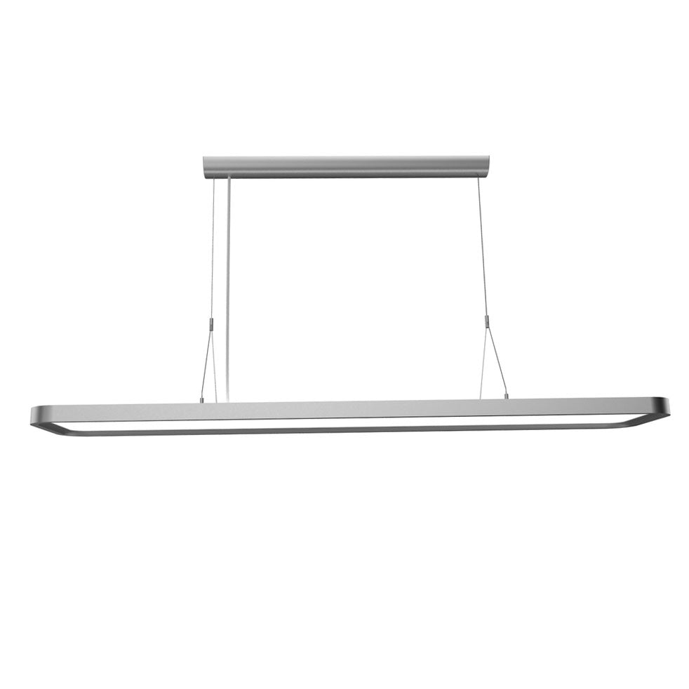 Maye 37W LED Up/Down Pendant Silver / Warm White - MAYE1233U/SIL