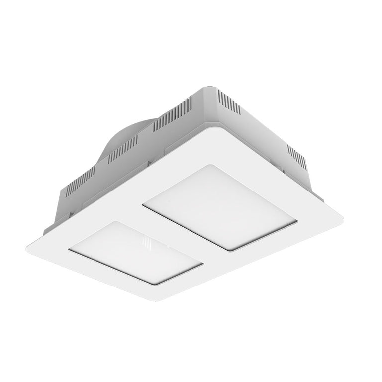 Aspire II Bathroom Heater & Exhaust Fan With Tricolour LED Light - MBHA1000W