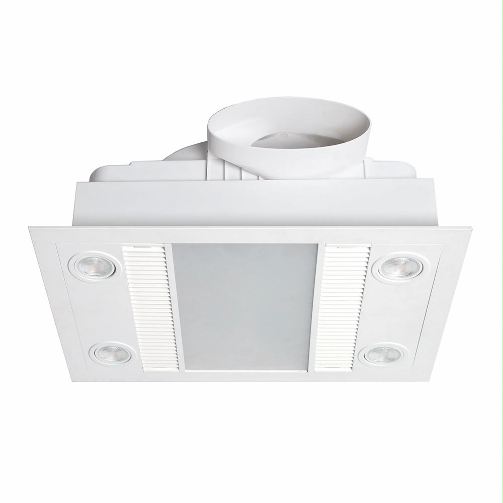 Linux DC – 3 in 1 Bathroom Heater & Exhaust Fan With Tri-Colour LED Light - MBHLDC1000W