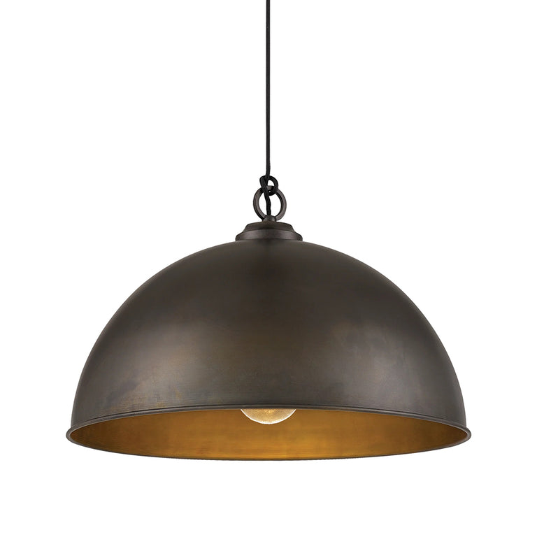 Cassidy Large Pendant Weathered Iron - MDACAS1LWI