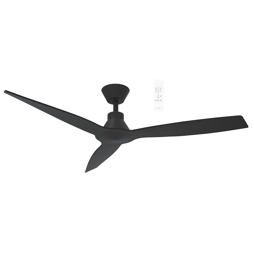 Triumph 52" DC Smart Ceiling Fan With WIFI Remote Control Matt Black - MDCT133M