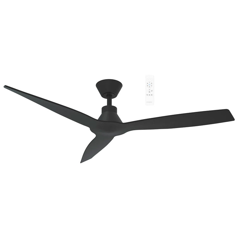 Triumph 52" DC Smart Ceiling Fan With WIFI Remote Control Matt Black - MDCT133M