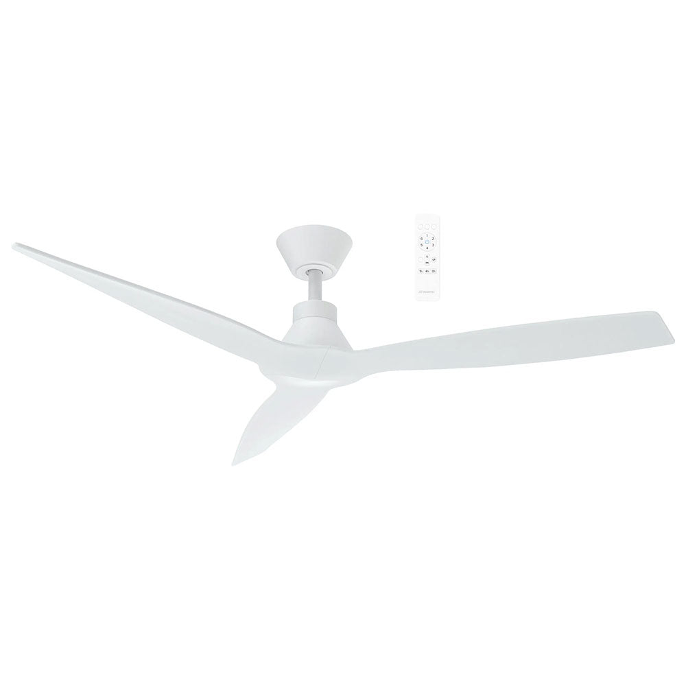 Triumph 52" DC Smart Ceiling Fan With WIFI Remote Control Matt White - MDCT133W
