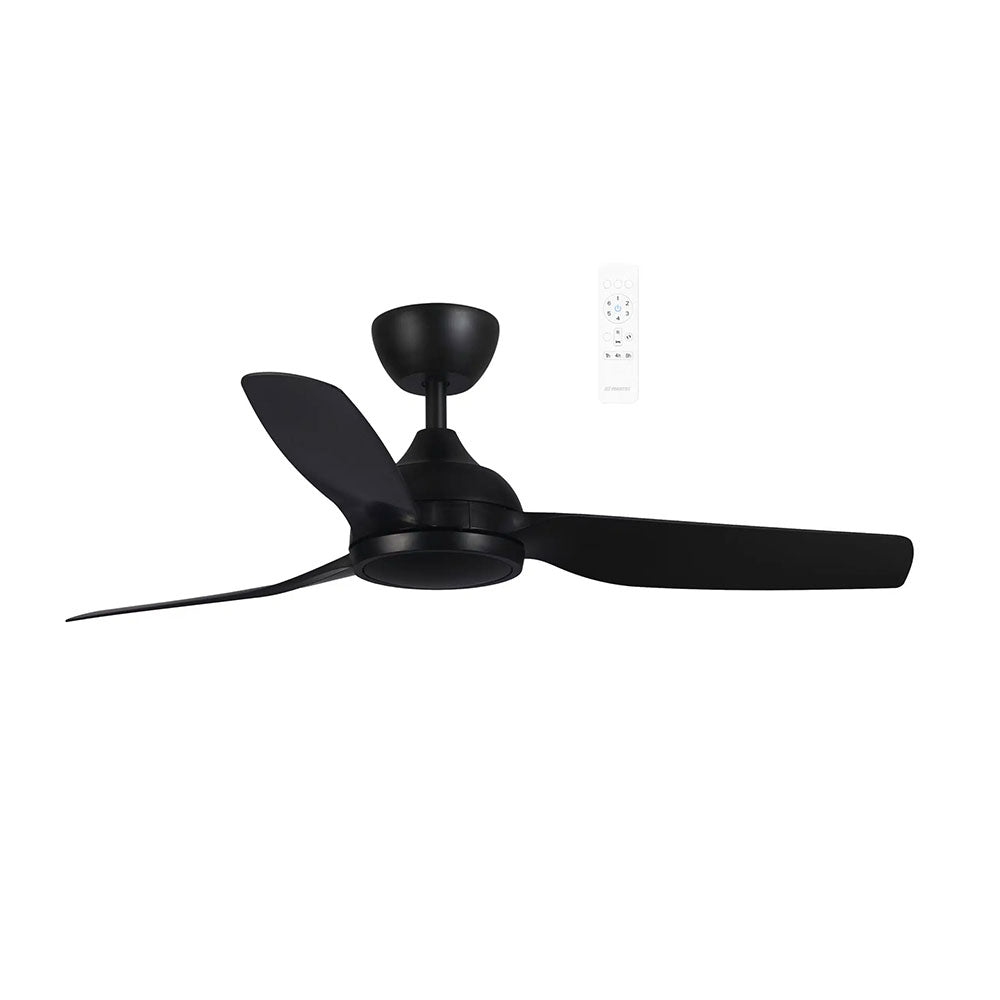 Daytona 52" DC Smart Ceiling Fan With WIFI Remote Control Matt Black - MDDC133M