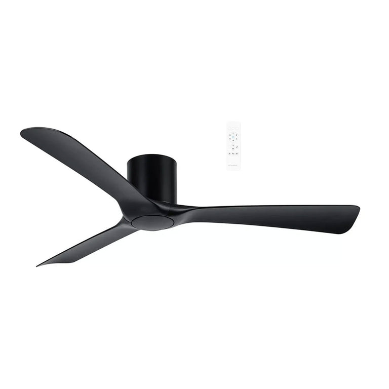 Fresno 52" DC Smart Ceiling Fan With WIFI Remote Control Matt Black - MFDC133M