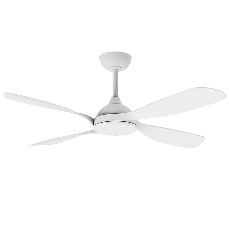 Hampton 52" DC Smart Ceiling Fan With WIFI Remote Control Matt White - MHDC134W
