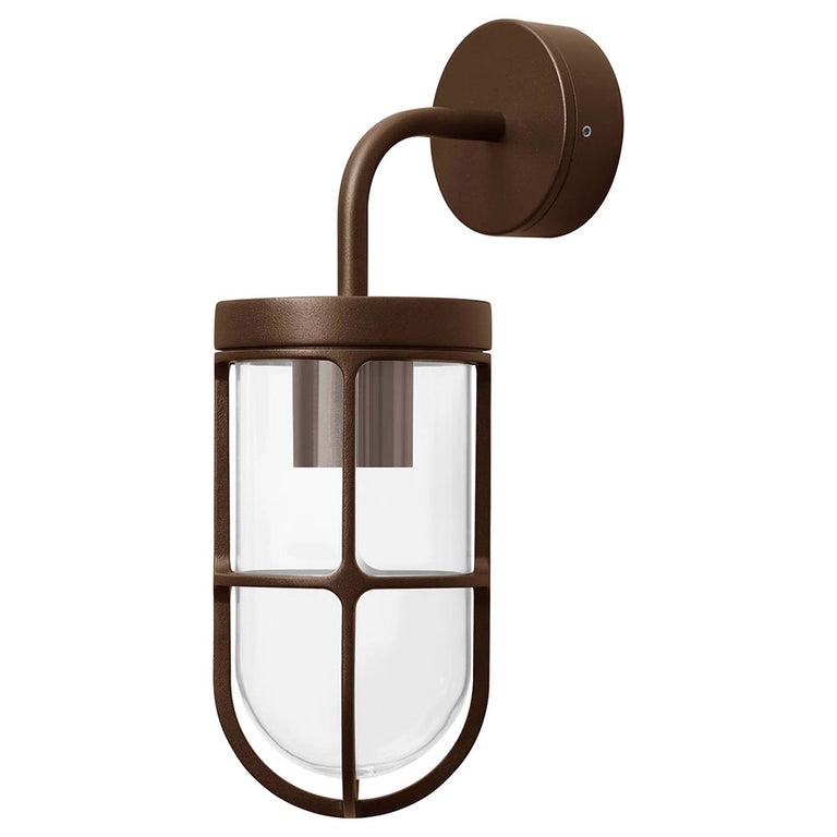 Bronte Exterior Wall Light Rustic Bronze - MLXBE27R