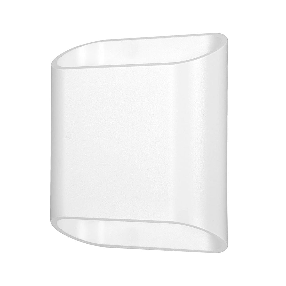 Kiora 10W Exterior Up & Down Wall Light White - MLXK34510W