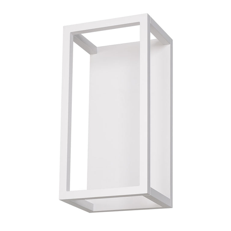 Mirage 12W LED Exterior Light Matt White / Tri-Colour - MLXM12W