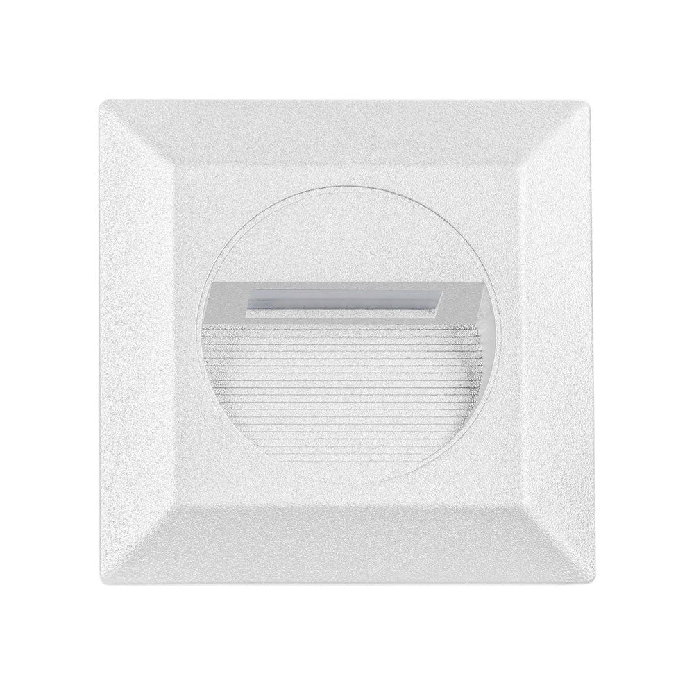 Quattro 3W LED Recessed Wall Light White / Tri-Colour - MLXQ3453W