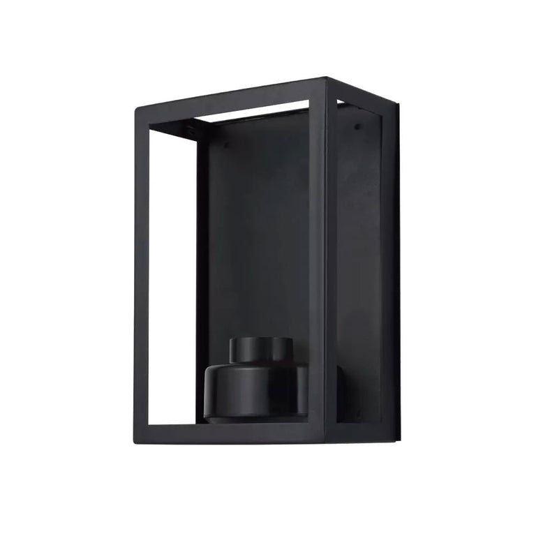 Vancouver Exterior Small Wall Light Matt Black - MLXVE27FSM