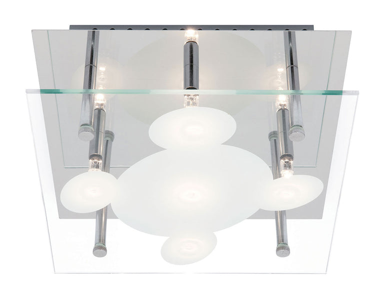 Cairo 5 Light Ceiling Flush Chrome - MM7755