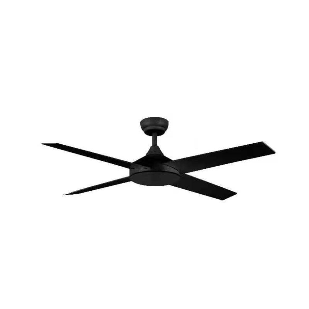 Altair 7 52" AC 4 Blade Ceiling Fan Black - MP1248/BLK