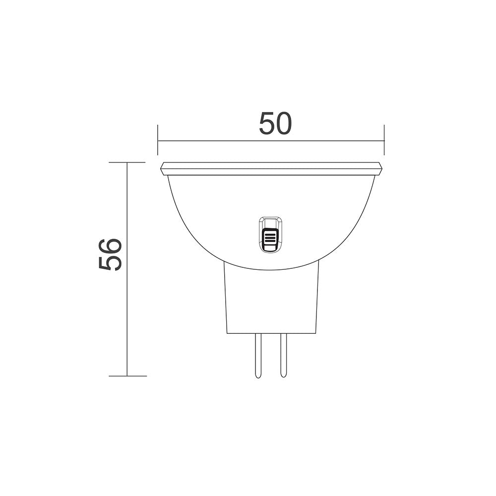 LED MR16 6W 24V AC/DC Globe Tri-Colour - MR16TRI24V1