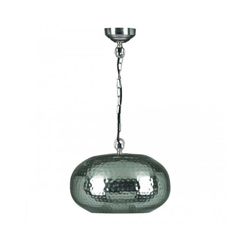 Adra Orb Metal Pendant Nickel - MS320-NI