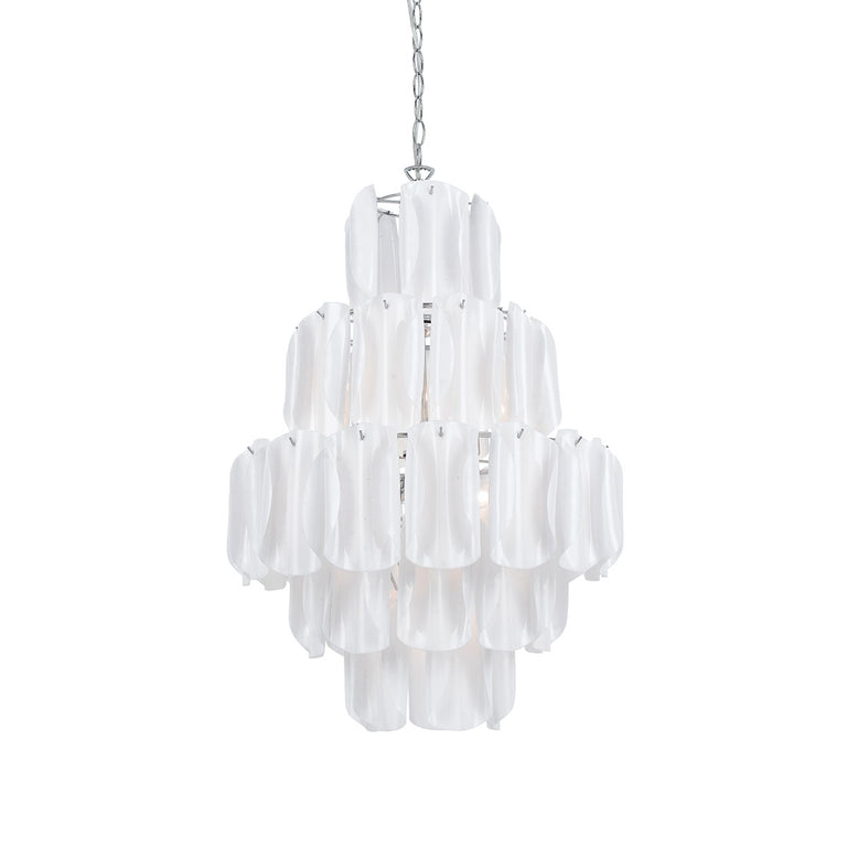 Madrid 6 Light Pendant Large Opal Acrylic - MADRID 5 PE