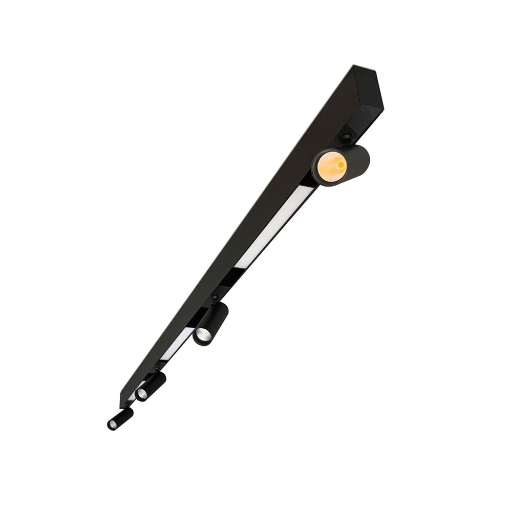 Magnetic 2000 Linear 79W LED Dimmable Track Pack Black / Cool White