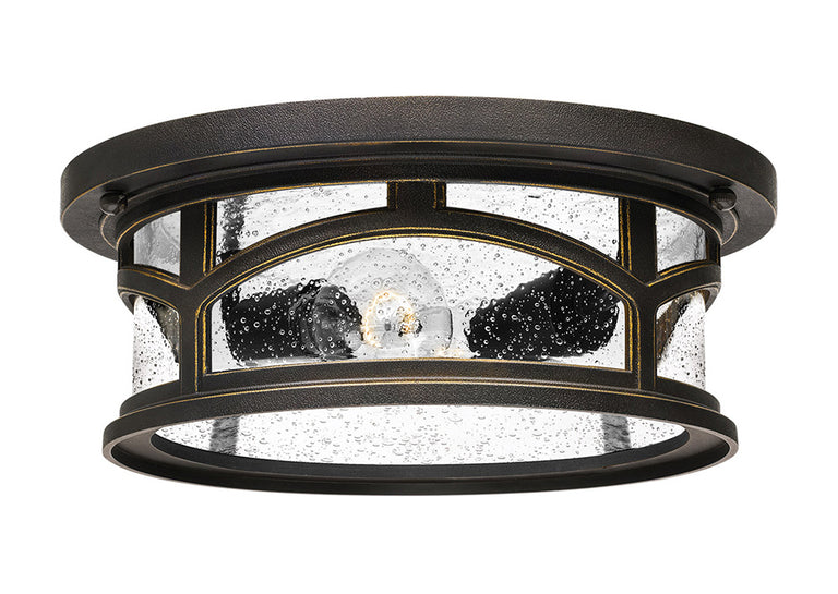 Marblehead 2 Light Flush Mount Palladian Bronze - QZ/MARBLEHEAD/F