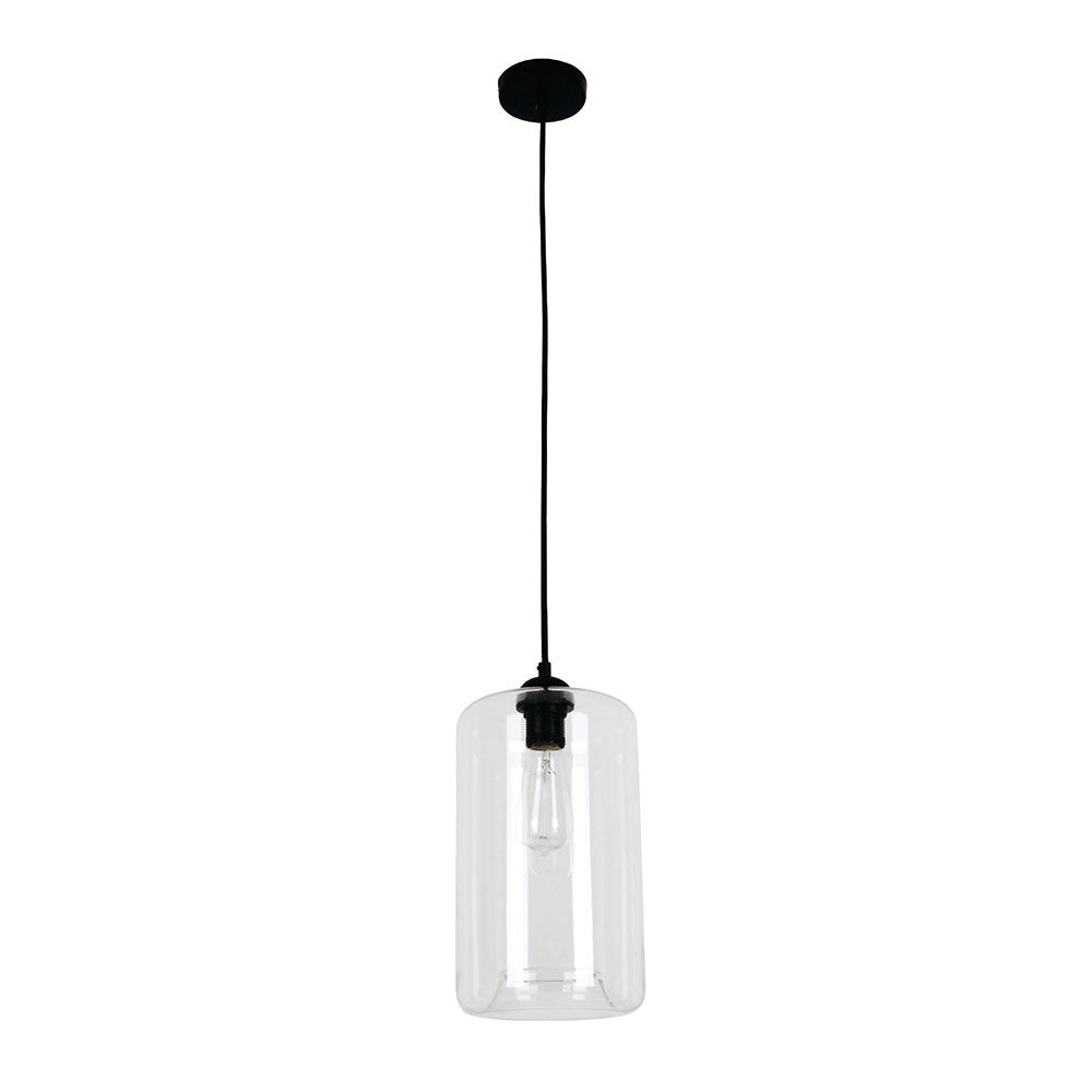Oblong Modern Pendant Clear - Mason2