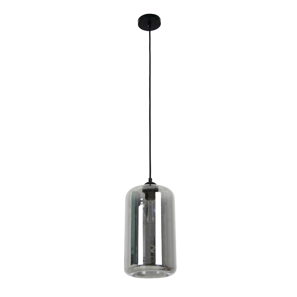 Oblong Modern Pendant Smoke - Mason3