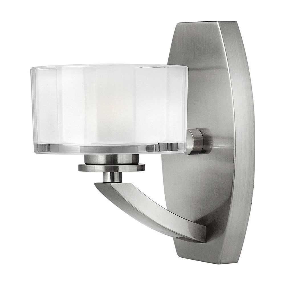 Meridian Wall Light Brushed Nickel - HK-MERIDIAN1