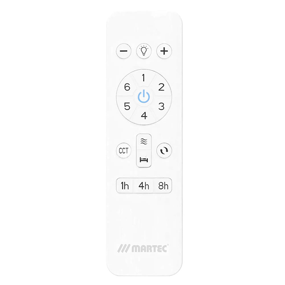 Metro 52" DC Smart Ceiling Fan With WIFI Remote Control + LED Light White Oak - MDCM1333WO